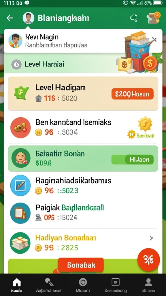 6cf - Tampilan antarmuka yang menarik dan mudah dipahami.