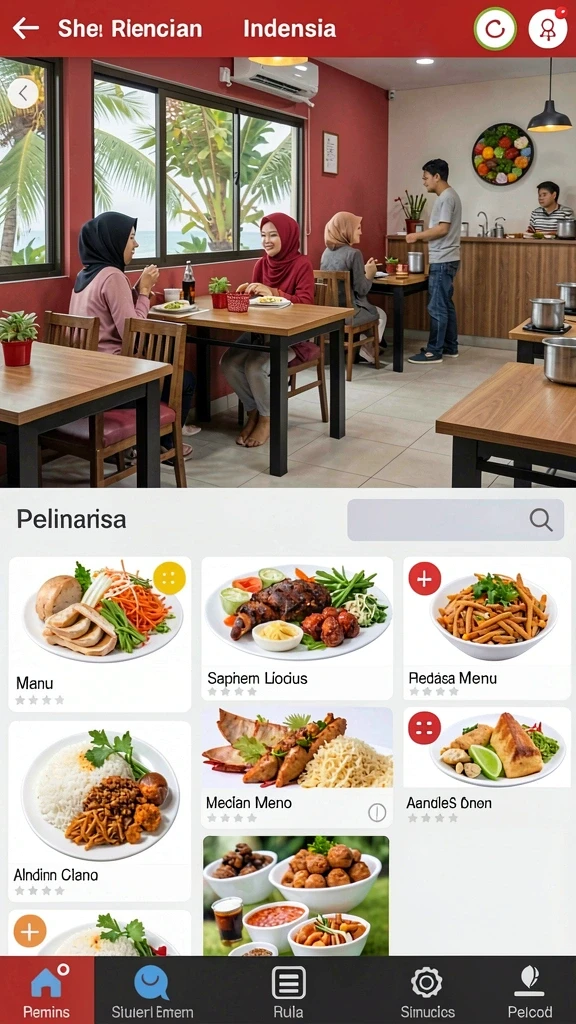 bata123 - Tampilan antarmuka yang menarik dan user-friendly.
