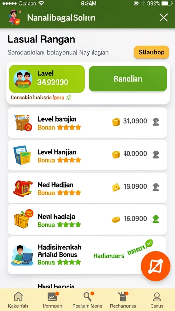 minislot - Fitur bonus yang meningkatkan peluang menang.