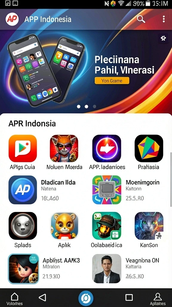 pf777 - Tampilan awal PF777 yang menarik dan penuh warna.