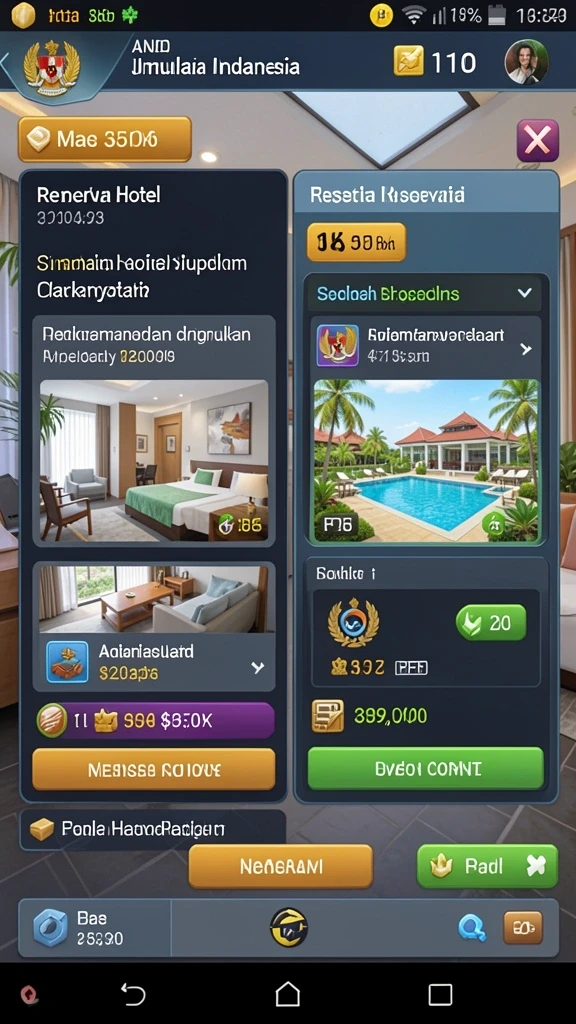 vip288 - Tampilan awal aplikasi VIP288 yang menarik dan ramah pengguna.